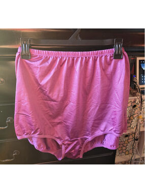 VTG Nylon Granny Panties Pink Size 12 Cozee Corner